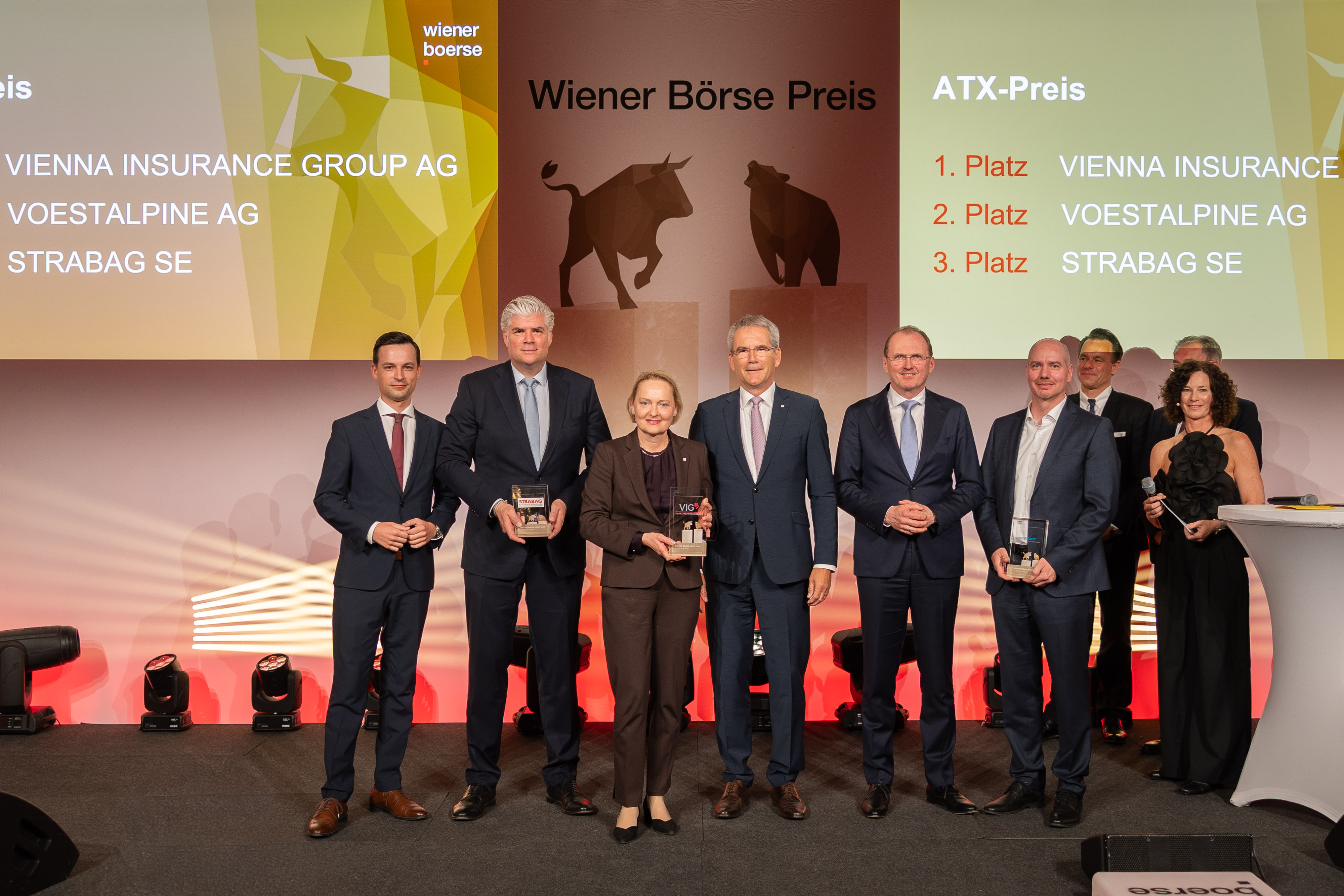 Gewinner ATX-Preis, Wiener Börse Preis 2026, Credit: APA-Fotoservice/Daniel Hinterramskogler/Martin Hörmandinger